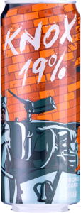 ノックス 19% ストロングラガー ビアーハイボール [缶] 500ml x 24本[ケース販売] 送料無料(沖縄対象外) [NB インドネシア ビール]